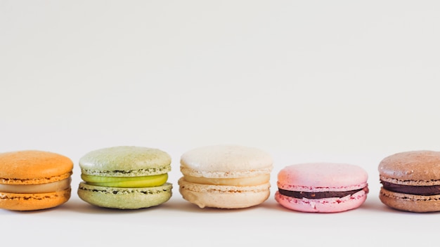 Pastelowy kolor linii macaron