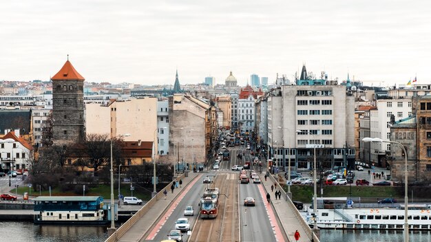 Pejzaż miasta Praga Czechy