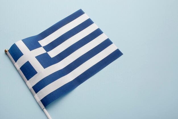 Piękna grecka flaga