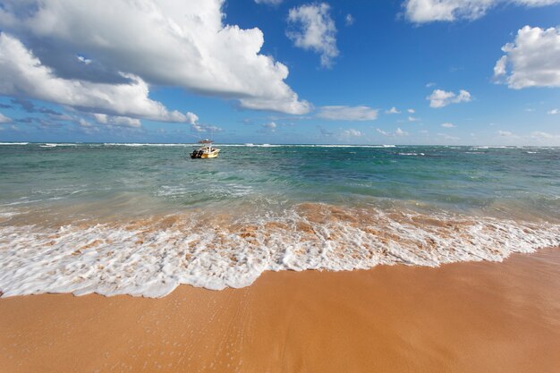 Piękna karaibska plaża