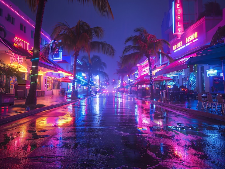 Bezpłatny plik Zdjęcie piękna scena na targu miami bayside