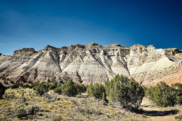 Bezpłatne zdjęcie piękna sceneria kanionu w parku stanowym kodachrome basin, utah, usa