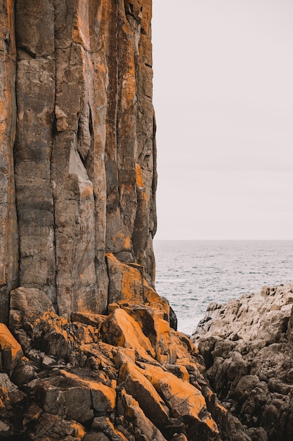 Piękne zdjęcie kamieniołomu Bombo Headland w Australii