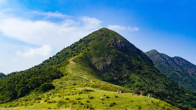 Piękne zdjęcie Ma On Shan Country Park w Hongkongu