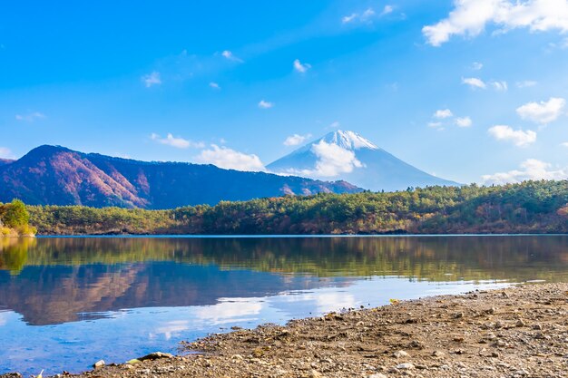 Piękny krajobraz górski fuji