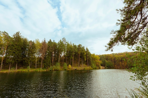 Piękny krajobraz matki natury