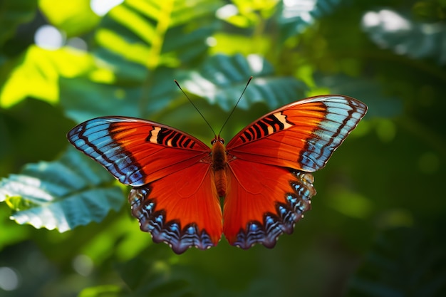 Bezpłatne zdjęcie piękny motyl w naturze