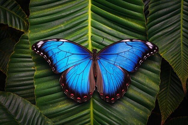 Piękny motyl w naturze