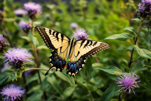 Bezpłatne zdjęcie piękny motyl w naturze