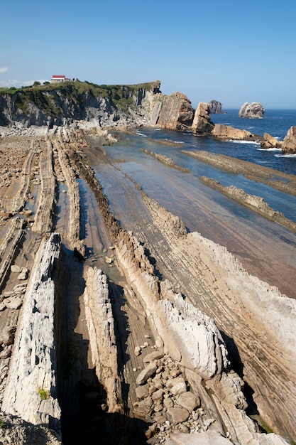 Piękny spokojny widok na plażę?