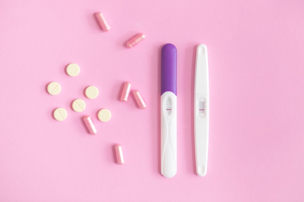 Płaskie testy ciążowe i leki
