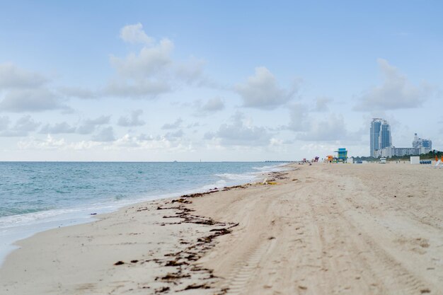 Plaża Miami Floryda USA, wybrzeże