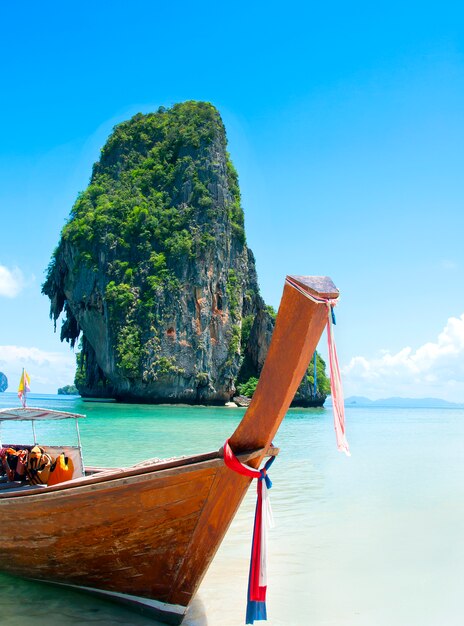 Plaża Railay, Krabi, Tajlandia Morzem Andamańskim