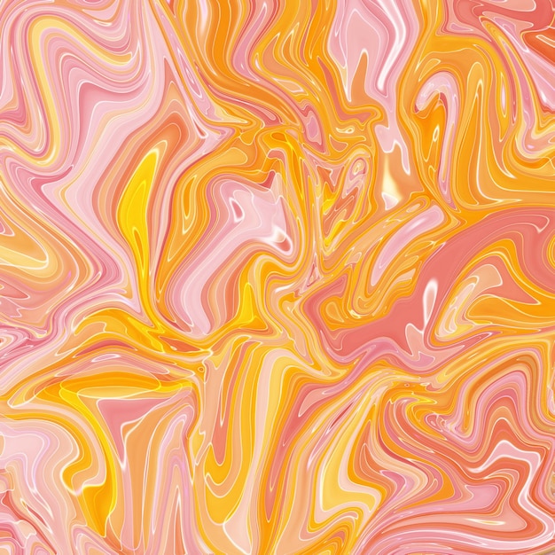 Płynna marmurkowa farba tekstury tła Malowanie płynne abstrakcyjna tekstura Intensywna mieszanka kolorów tapety