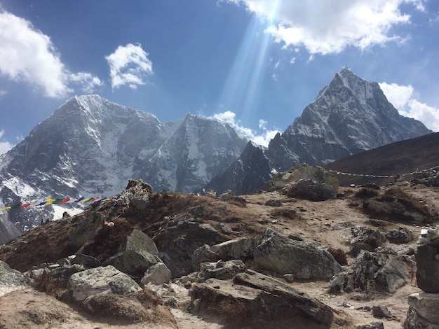 Bezpłatne zdjęcie podróż do nepalu