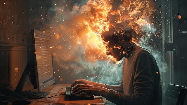 Pojęcie osoby cierpiącej na chorobę cybernetyczną i uzależnienie od technologii