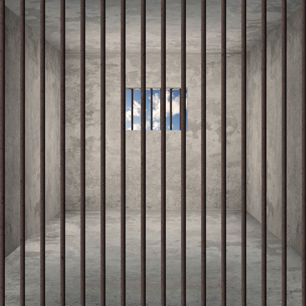 Pokój Jail tle