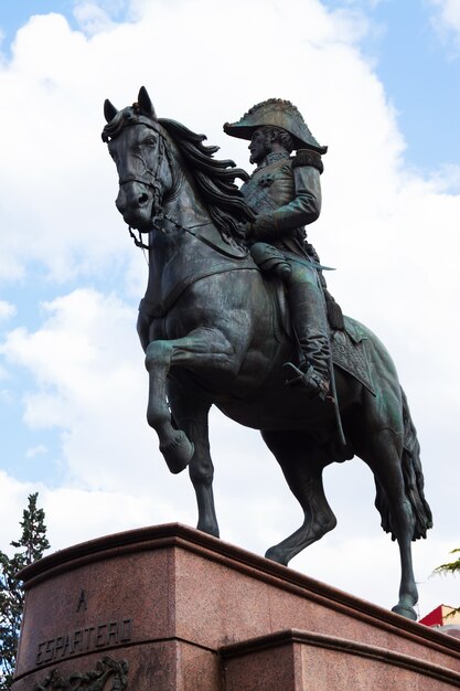 Pomnik generała Espartero. Logrono