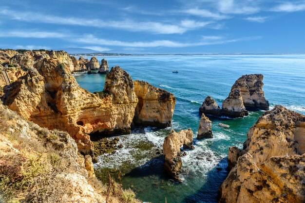 Ponta da Piedade w Lagos w Portugalii