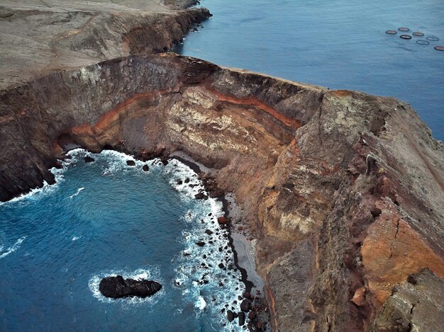 Ponta de Sao Lourenco znajduje się na Maderze w Portugalii