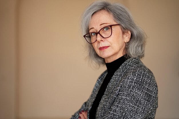 Portret mądrej osoby