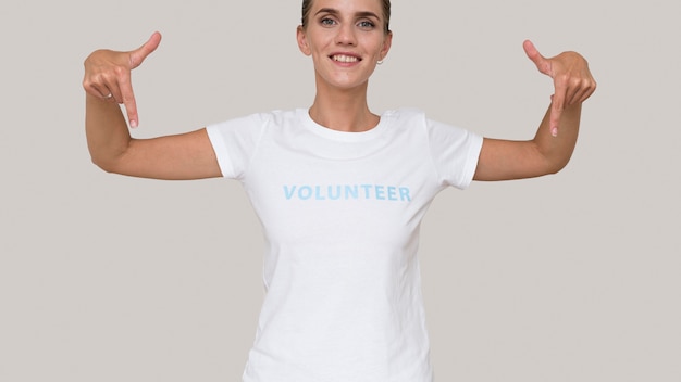 Portret wolontariusza humanitarnego