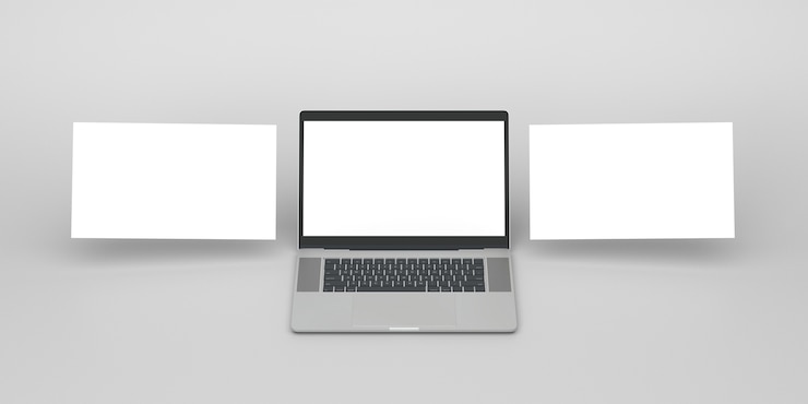 Bezpłatny plik Zdjęcie prezentacja strony internetowej za pomocą laptopa