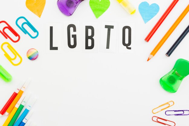 Pride artykuły papiernicze dzień społeczeństwa LGBT