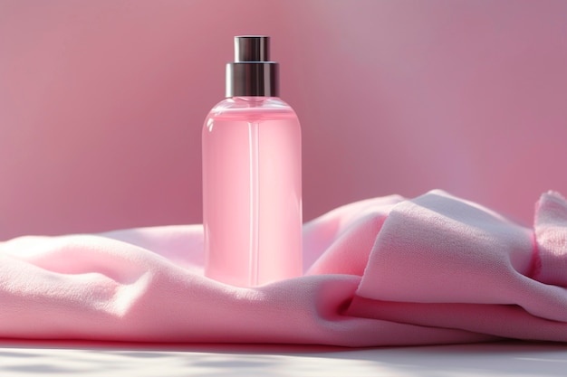 Produkt kosmetyczny do pielęgnacji i urodzenia w odcieniach różowych