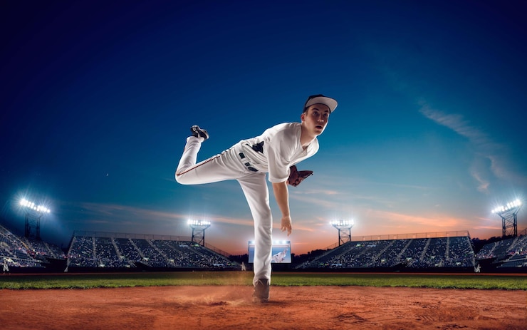 Bezpłatny plik Zdjęcie profesjonalni gracze w baseball
