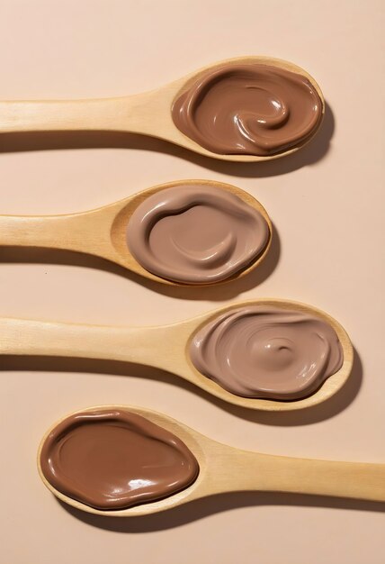 Pyszne elementy mousse mocha