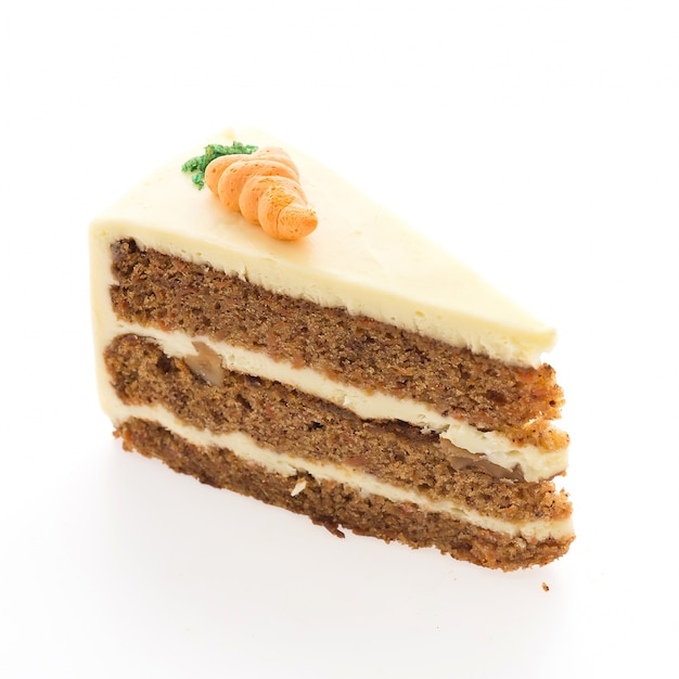 Pyszne plasterek carrot cake