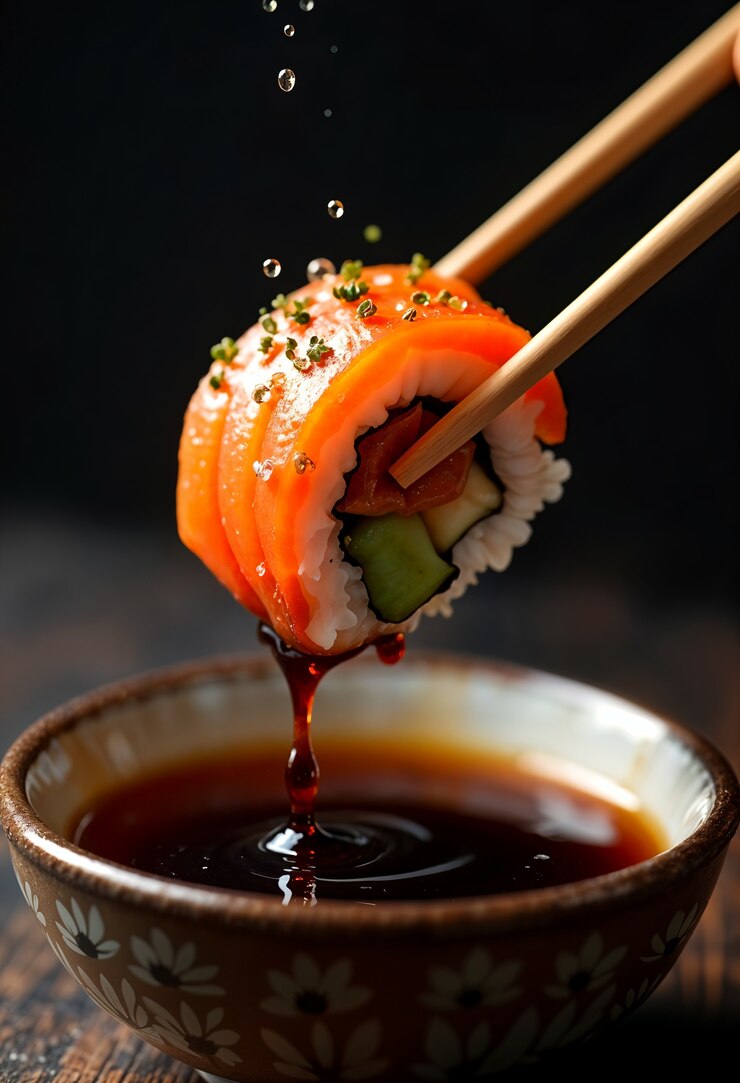 Bezpłatny plik Zdjęcie pyszne sushi, martwa natura.