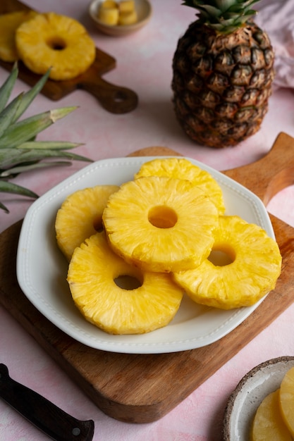 Pyszny ananas martwa natura