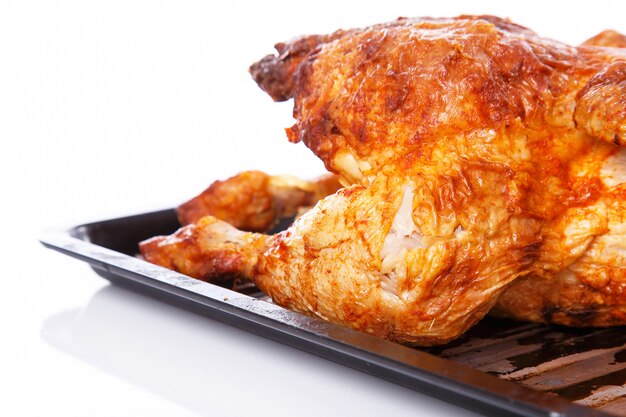 Pyszny kurczak na stole
