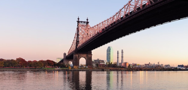 Bezpłatne zdjęcie queensboro bridge