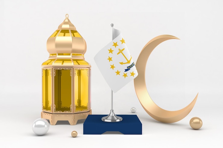 Bezpłatny plik Zdjęcie ramadan rhode island w białym tle