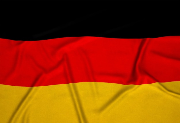 Bezpłatne zdjęcie realistyczne tło flaga niemiec