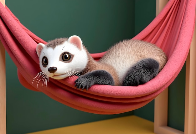Rendering 3D ilustracji zwierzęcej