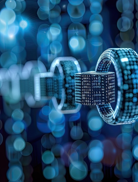 Rendering 3D technologii blockchain