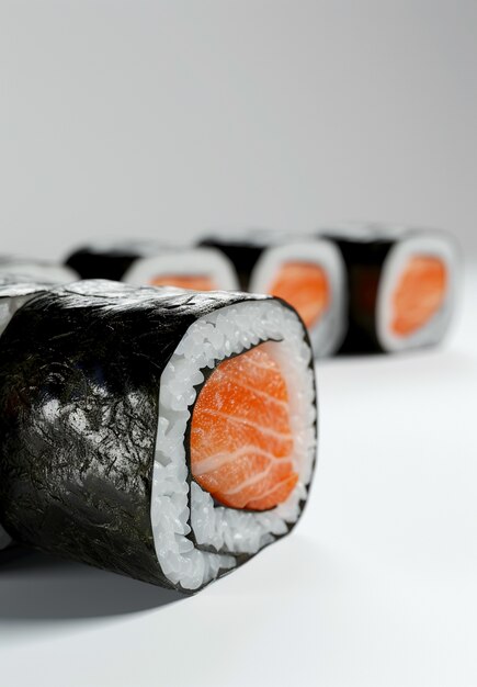 Bezpłatne zdjęcie rendering sushi w 3d