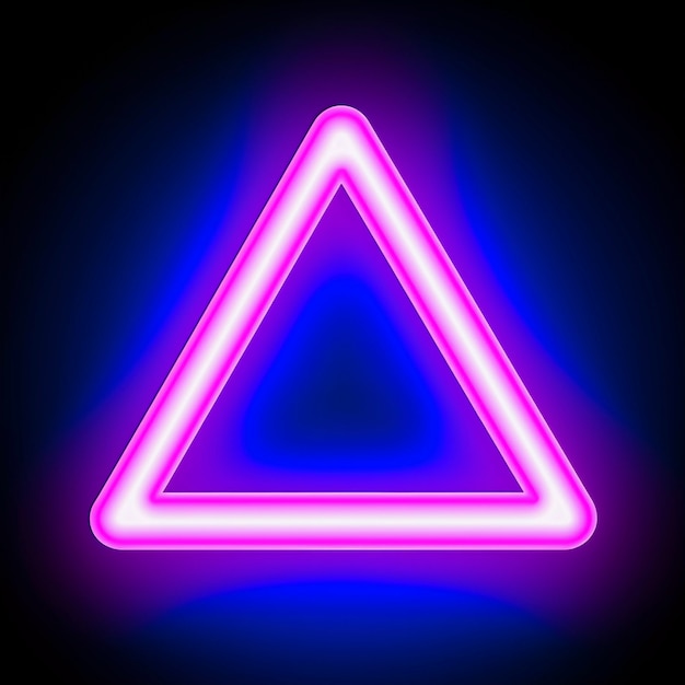 Bezpłatne zdjęcie rendering trójkąta w 3d