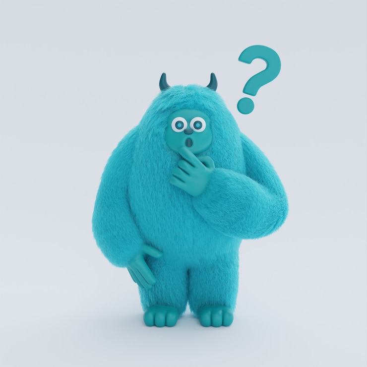Bezpłatny plik Zdjęcie renderowania 3d yeti