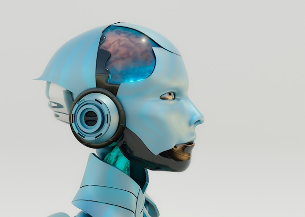 Renderowanie 3d koncepcji biorobotów