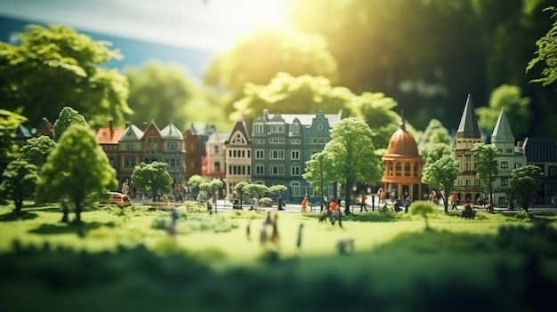 Renderowanie miniaturowego świata