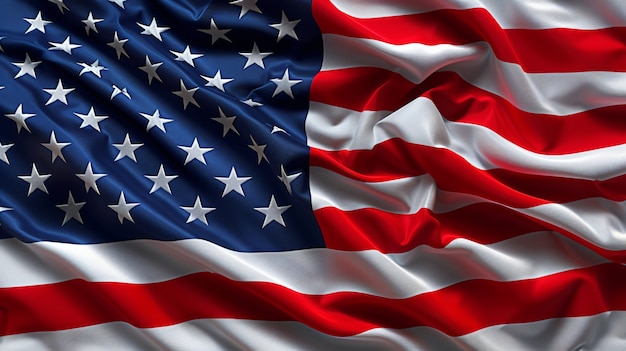 Bezpłatne zdjęcie reprezentacja amerykańskiej flagi dla nas narodowy dzień lojalności