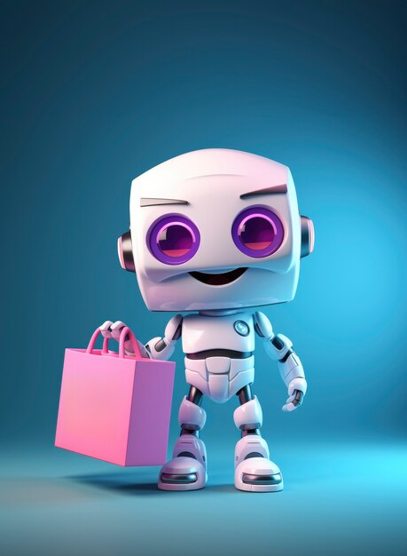 Roboty dostawcze 3D pracują