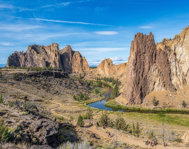 Rock State Park do wędrówek w Terrebonne, USA