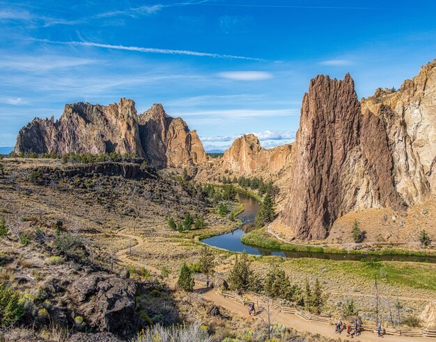 Rock State Park do wędrówek w Terrebonne, USA