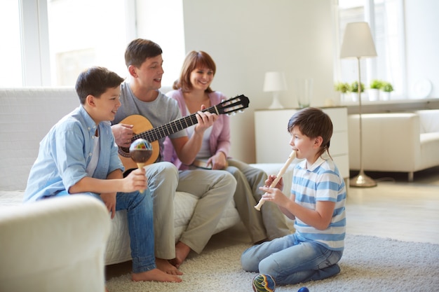 Rodzina gry na instrumentach muzycznych